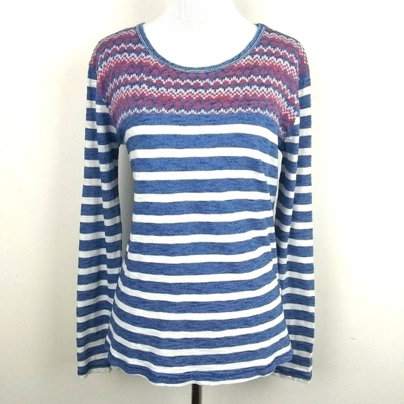 Madewell HI Line striped Shirt - Picture 1 of 4